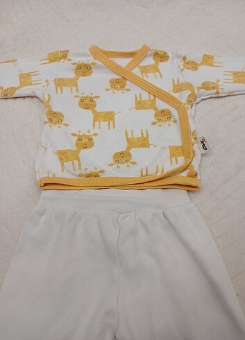 Civil erkek bebek alt üst takım yenidoğan hastane çıkışı - Görsel 4