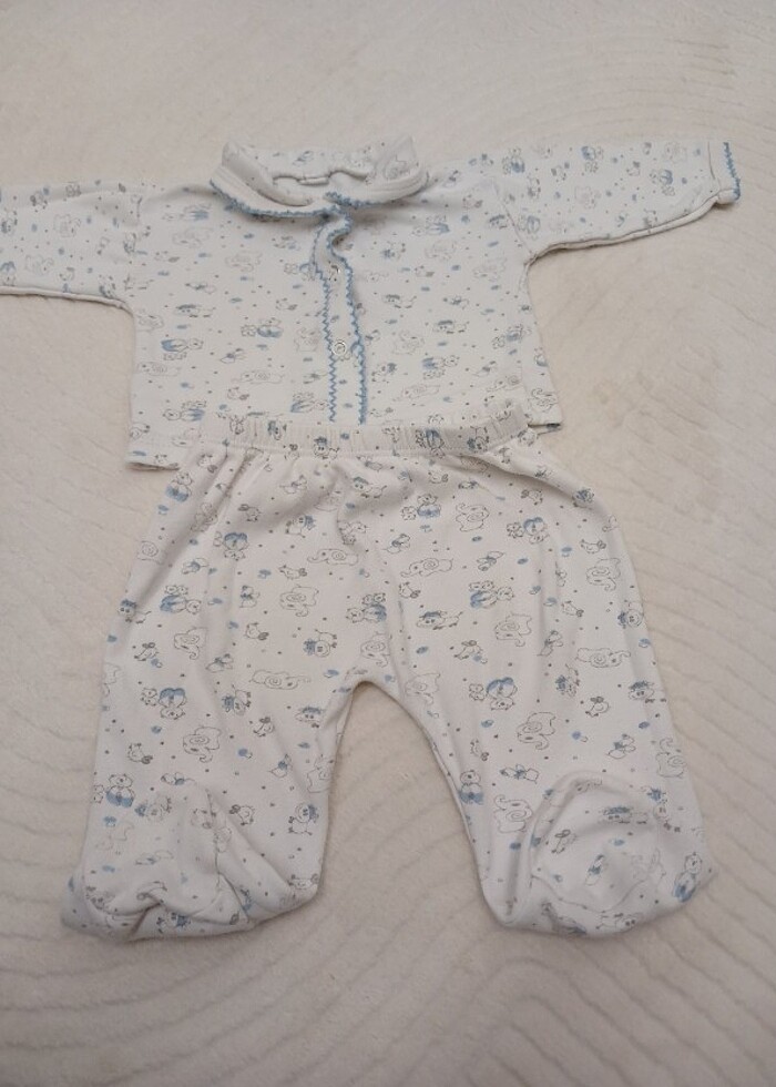 Erkek bebek takım hastane çıkışı  - Görsel 2