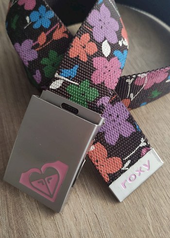Çiçek Desenli Roxy Kadın Kemer