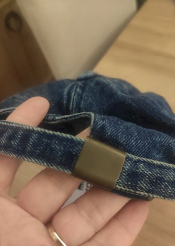 Beden mavi Renk Denim Erkek Şapka