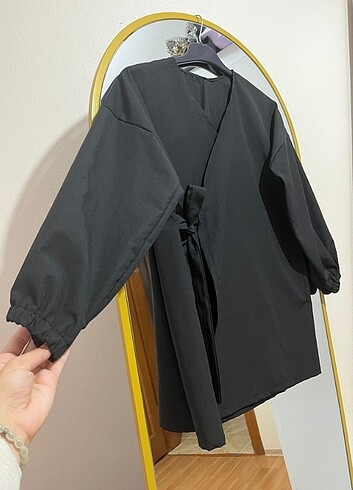 Diğer Siyah bağcııklı kimono