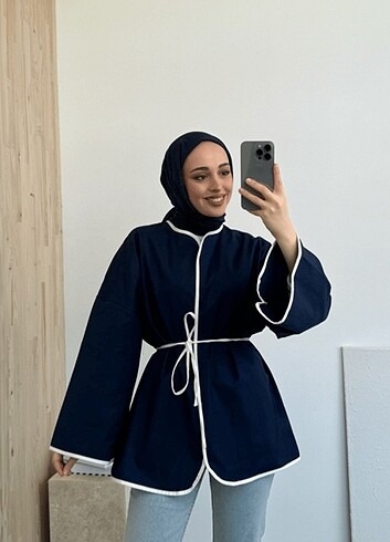 Diğer Önden bağcıklı Kimono