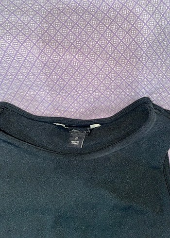 Siyah Yüksek Yakalı Kolsuz Body - Görsel 5