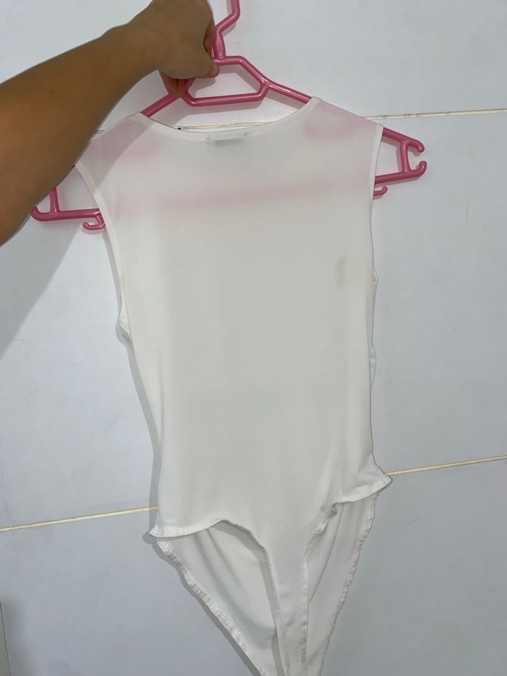 Beyaz Bodysuit - Görsel 3