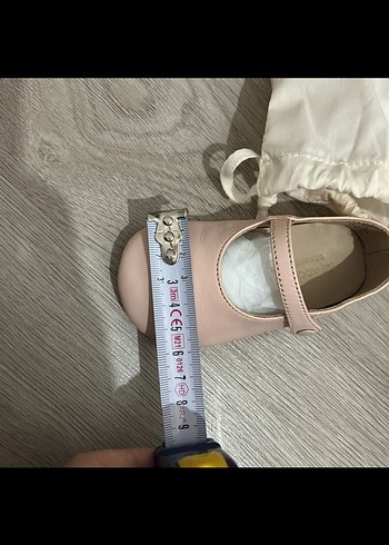 Toz Pembe Kız Çocuk Deri Babet - Görsel 3