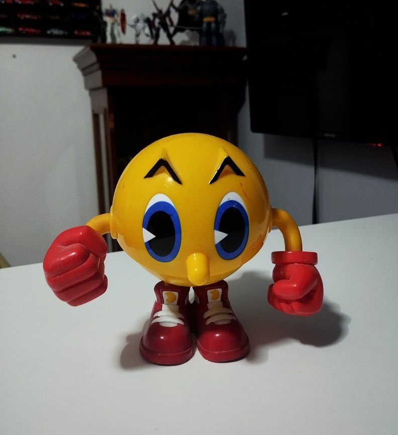 Renkli Sarı Pac-Man Aksiyon Figürü - Görsel 2