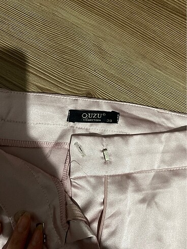m Beden Quzu saten pantolon