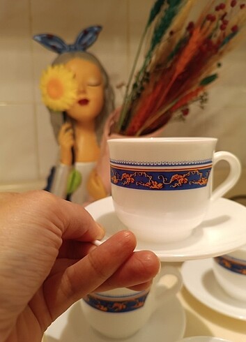 Beden Arcopal Fransız cay nescafe fincanı