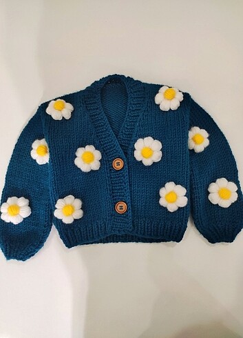 Zara PAPATYAHIRKA #bebekhırka #papatya #ceket #örgü