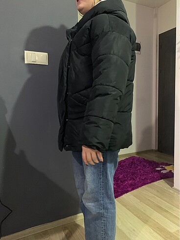 s Beden Stradivarus mont çok az giydim