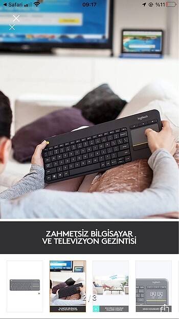 Logitech Logitech klavye