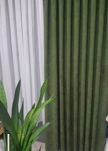 Beden çimen Yeşil Fon Perde sık pile