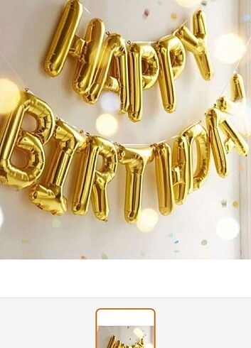 Happy birthday balon