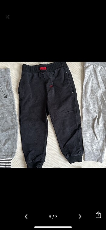 12-18 Ay Beden Erkek bebek 6 parça pantolon/pijama altı