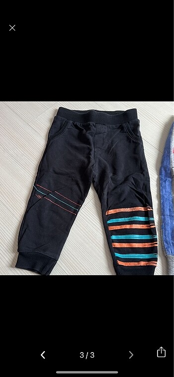 Mackays Erkek bebek 2 adet pantolon/pijama altı