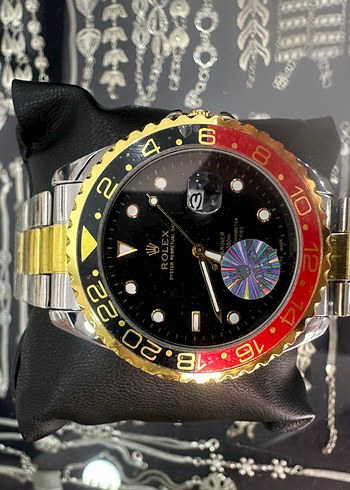 Renkli Klasik Erkek Rolex Saat