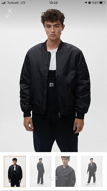 Pull & Bear Bomber Ceket