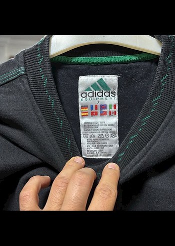 l Beden Adidas Siyah Erkek Sweatshirt
