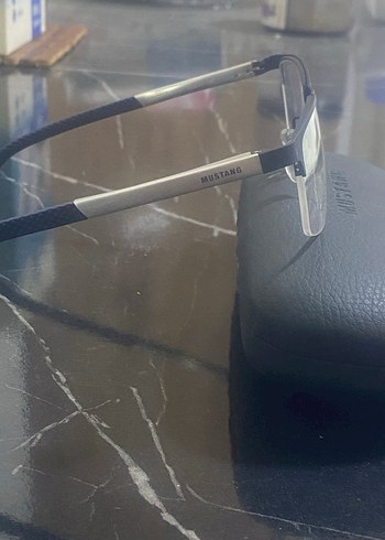 Gri Mustang erkek optik gözlük sıfır - Görsel 2