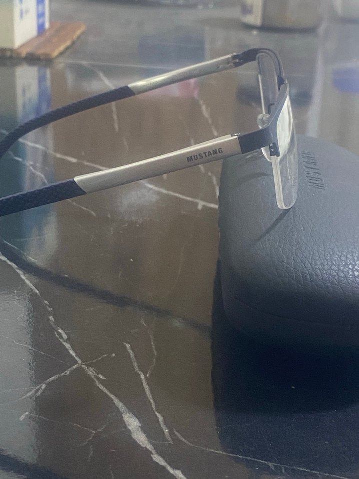 Gri Mustang erkek optik gözlük sıfır - Görsel 2