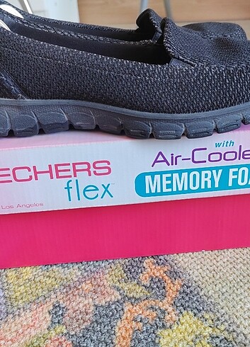 37,5 Beden Skechers fkex memory foam kadın sor babet ayakkabı
