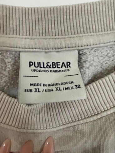 xl Beden camel Renk Pull and bear sweatshirt