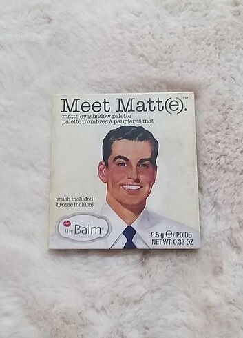 The Balm Meet Matt(e) far paleti