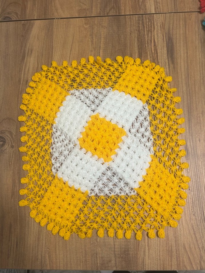 Renkli Örgü Banyo lifi - Görsel 2