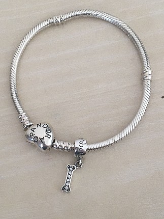 Pandora I love my dog Charm köpek kemik Charm