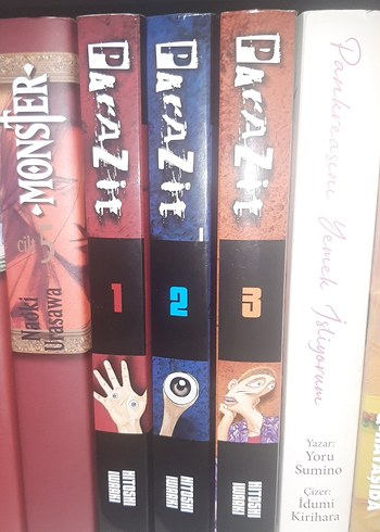 Parazit Cilt 1-3 Manga Seti