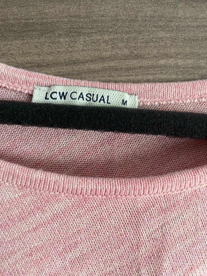 Pembe Triko Kadın kazak  - Görsel 2