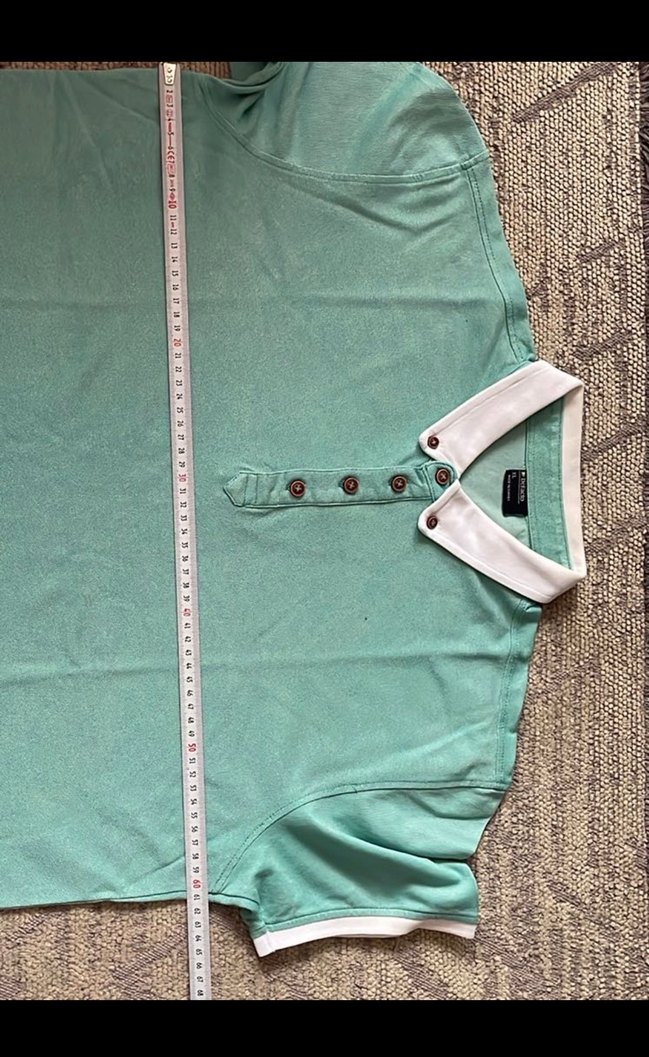 Turkuaz Erkek Polo Tişört Kısa Kollu - Görsel 4