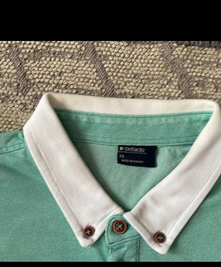 Turkuaz Erkek Polo Tişört Kısa Kollu - Görsel 2