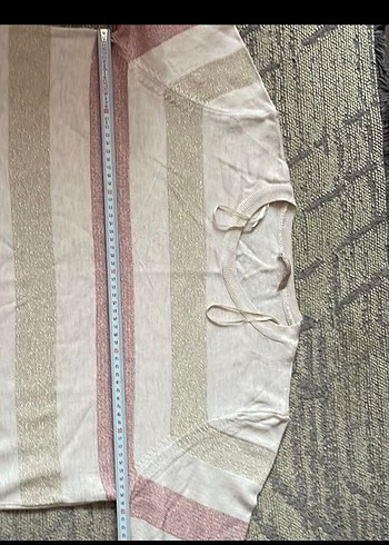 Bohem Stilde Çok Renkli Triko Kadın Kazak - Görsel 4