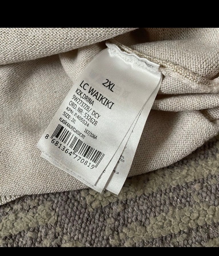 Bohem Stilde Çok Renkli Triko Kadın Kazak - Görsel 5