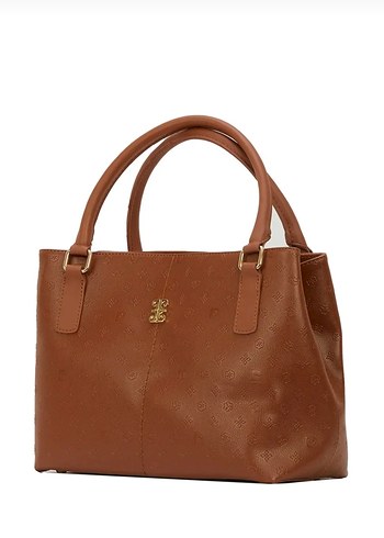 Klasik Zarif Kahverengi Deri Kadın Çanta - Görsel 10