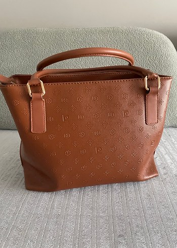 Klasik Zarif Kahverengi Deri Kadın Çanta - Görsel 2