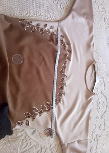 j Uzun Kollu Salaş Elbise - Görsel 5