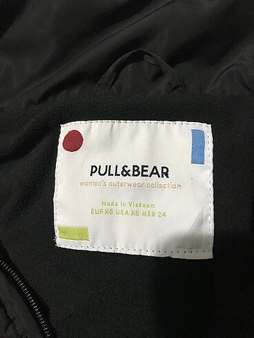 PULL&BEAR SİYAH MONT