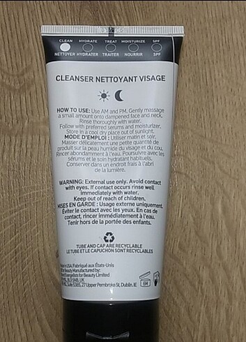 Sephora Inkey listesi yulaf temizleme balsamı.