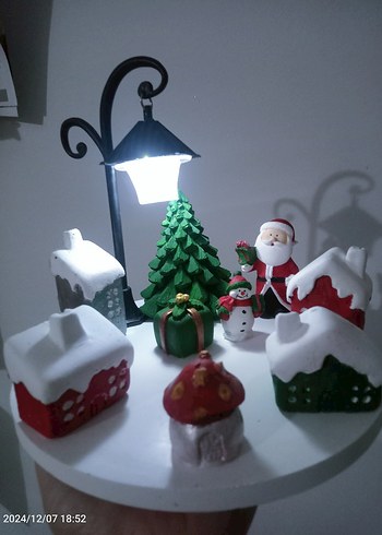 Işıklı Noel Figürleri Seti - Görsel 5