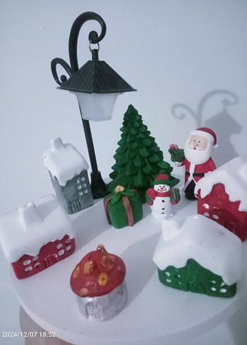 Işıklı Noel Figürleri Seti - Görsel 3