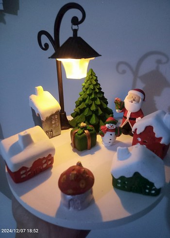 Işıklı Noel Figürleri Seti - Görsel 4