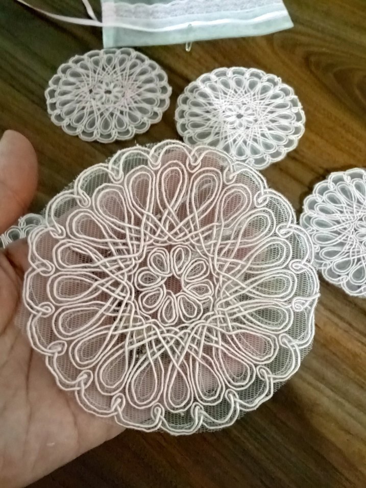 Bohem Dantel İşlemeli Bardak Altlıkları Seti - Görsel 4