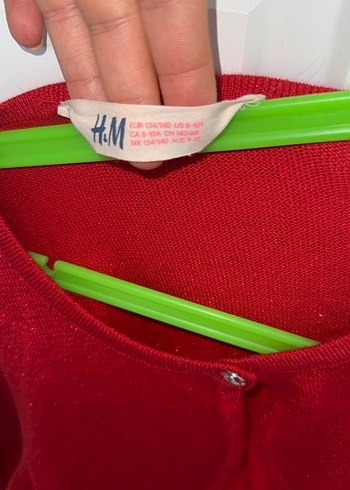 Kırmızı Parlak Uzun Kollu Kız Bolero - Görsel 3