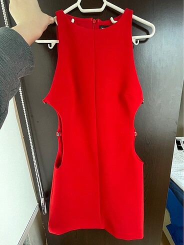 Zara Zara kırmızı mini elbise