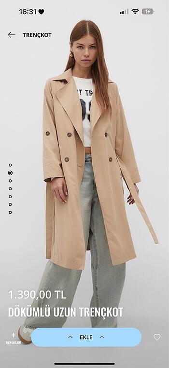 Stradivarius Stradivarius Trençkot