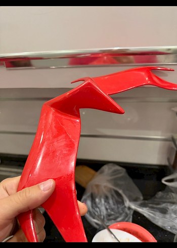 YAMAHA YZF R25 WİNGLET - RÜZGARLIK KIRMIZI BEYAZ 2 ADET - Görsel 4