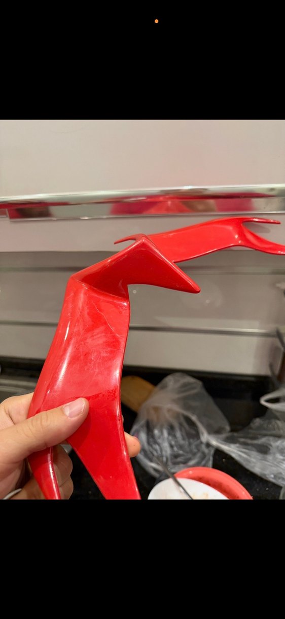 YAMAHA YZF R25 WİNGLET - RÜZGARLIK KIRMIZI BEYAZ 2 ADET - Görsel 4