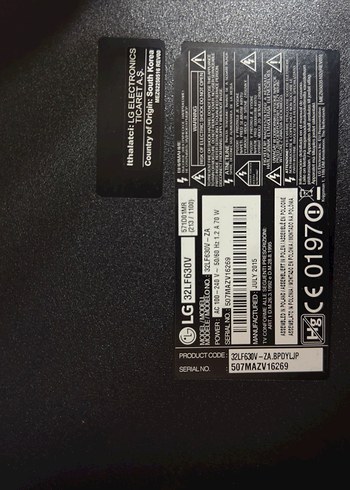 LG 32 İNÇ FULL HD ASKI APARATLI TELEVİZYON - Görsel 3